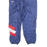 CALANNI Mens Track Pants Blue Tapered M W28 L29
