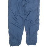 SHELL Mens Track Pants Blue 90s Tapered S W28 L27