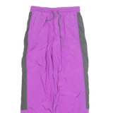 CANYON SHELL Womens Track Pants Purple 90s Tapered L W29 L30
