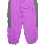 CANYON SHELL Womens Track Pants Purple 90s Tapered L W29 L30
