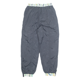 CIRCUIT SHELL Mens Track Pants Black 90s Tapered S W26 L28