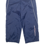 TOMMY HILFIGER Mesh Lined Mens Rain Trousers Blue 90s Straight S W29 L27