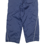 TOMMY HILFIGER Mesh Lined Mens Rain Trousers Blue 90s Straight S W29 L27