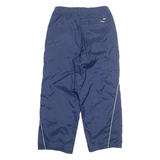 TOMMY HILFIGER Mesh Lined Mens Rain Trousers Blue 90s Straight S W29 L27