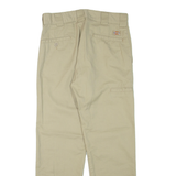 DICKIES Mens Trousers Beige Slim Tapered W30 L30