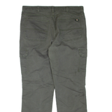 DICKIES Flex Cargo Mens Trousers Grey Regular Bootcut W38 L34