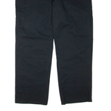 DICKIES Mens Trousers Black Regular Tapered W42 L32