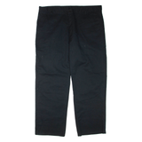 DICKIES Mens Trousers Black Regular Tapered W42 L32