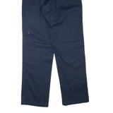 DICKIES Mens Trousers Blue Regular Straight W32 L34