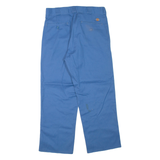DICKIES Mens Trousers Blue Regular Straight W32 L27