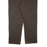 DICKIES Mens Trousers Brown Regular Tapered W38 L30