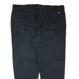 DICKIES Mens Trousers Black Regular Tapered W48 L32