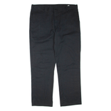 DICKIES Mens Trousers Black Regular Tapered W38 L32