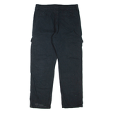 WRANGLER Cargo Mens Trousers Black Regular Straight W33 L30