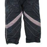 Outdoor Mens Trousers Black Regular Straight W36 L30