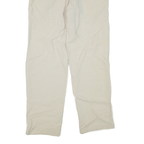 Mens Trousers Beige Regular Straight W32 L33