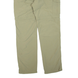 TREVOLUTION Mens Trousers Green Regular Tapered W34 L34