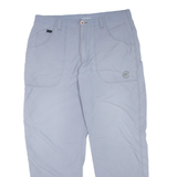 MAMMUT Womens Trousers Purple Regular Straight W36 L30