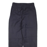 Womens Trousers Black Regular Tapered W30 L31