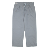 Womens Trousers Grey Regular Tapered W32 L28