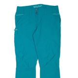 VAUDE Womens Trousers Blue Regular Flared W34 L32