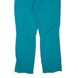VAUDE Womens Trousers Blue Regular Flared W34 L32