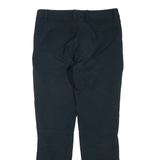 CRANE Womens Trousers Black Regular Tapered W32 L32