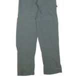 COLUMBIA Womens Trousers Grey Regular Straight W28 L32