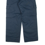 DICKIES Cargo Mens Trousers Blue Regular Straight W32 L30
