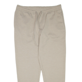 Womens Trousers Beige Regular Tapered W34 L29