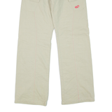 Womens Trousers Beige Regular Straight W28 L31