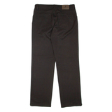 PIERRE CARDIN Mens Trousers Brown Regular Straight W36 L33