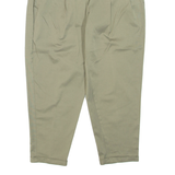 Womens Trousers Green Regular Tapered W28 L23