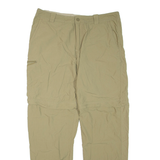 Mens Trousers Brown Regular Tapered W34 L31