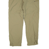 Mens Trousers Brown Regular Tapered W34 L31