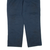 DICKIES Mens Trousers Blue Regular Tapered W36 L30