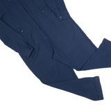 KAREN MILLEN Womens Jumpsuit Blue Tapered UK 14