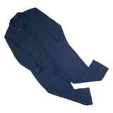 KAREN MILLEN Womens Jumpsuit Blue Tapered UK 14