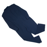 KAREN MILLEN Womens Jumpsuit Blue Tapered UK 14