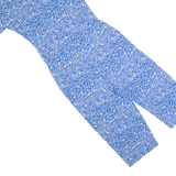 BODEN 3/4 Length Womens Jumpsuit Blue Floral Tapered UK 8