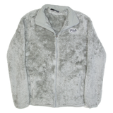 FILA Womens Fleece Jacket Grey M