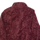PENDLETON Womens Fleece Jacket Maroon M