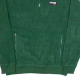 GUESS Mens Pullover Jacket Green M