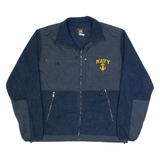GENERAL Navy Mens Fleece Jacket Blue M