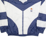 TONIX Spot Up Mens Shell Jacket Blue 90s USA Colourblock L