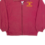 RUSSELL ATHLETIC Central State Marauder Basketball Mens Track Jacket Red USA L
