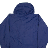 JANSPORT Mens Rain Jacket Blue Hooded XL