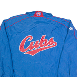 MAJESTIC Chicago Cubs Mens Track Jacket Blue USA L