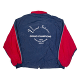 SWINGSTER Mens Shell Jacket Blue 90s USA Colourblock XL