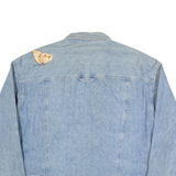 BILL BLASS Womens Denim Jacket Blue 90s L